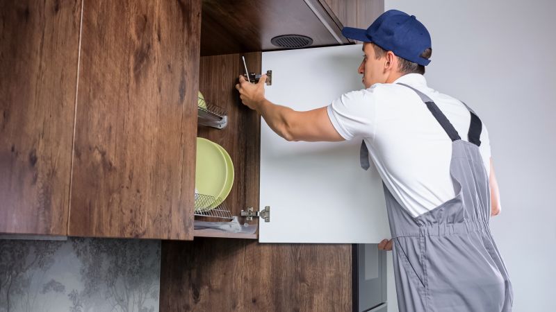 Rustic Cabinets Installation