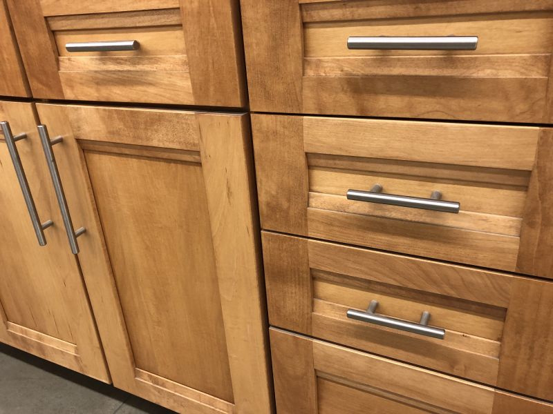 Rustic Cabinets Installation