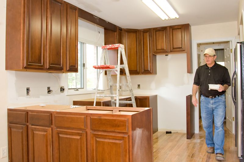Rustic Cabinets Installation